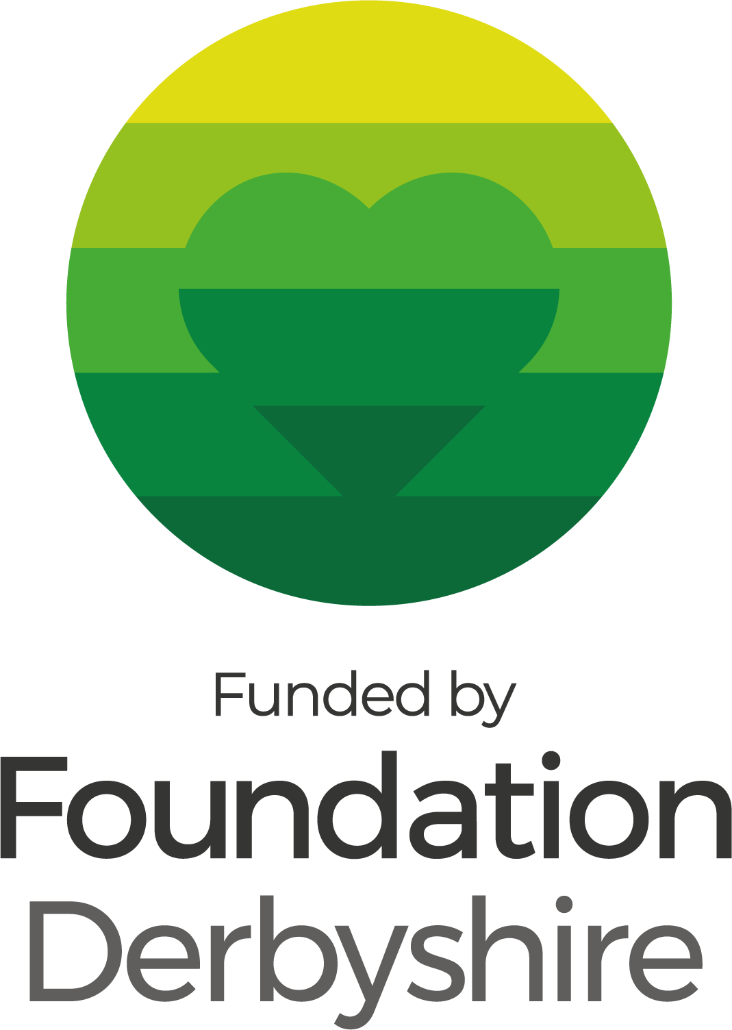 Funded By Foundation Derbyshire CMYK Logo